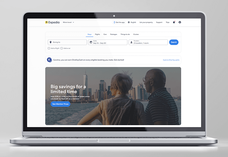 Adding a feature to Expedia Website