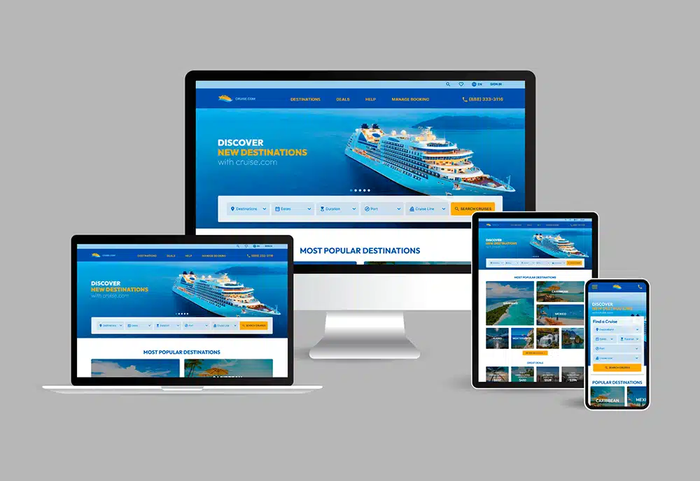cruise.com Responsive Website Redesign